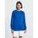 Свитшот унисекс DELTA, ярко-синий, размер XXL