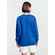 Свитшот унисекс DELTA, ярко-синий, размер XL