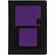 Ежедневник MOBILE на заказ, недатированный, черно-фиолетовый