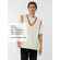 Жилет оверсайз унисекс CORNELL в сумке, молочно-белый, размер S/M