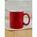 Кружка PROMO, красная с белым