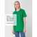 Футболка REGENT 150 ярко-зеленая, размер 3XL