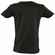 Футболка мужская с глубоким V-обр. вырезом MASTER 150, черная, размер S