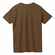 Футболка REGENT 150 коричневая, размер S