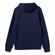 Толстовка на молнии с капюшоном унисекс KING, темно-синяя, размер XS