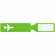 Багажная бирка DEVON, зеленая