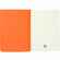 Ежедневник FLAT, недатированный, оранжевый
