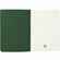 Ежедневник FLAT, недатированный, зеленый
