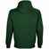 Худи унисекс CONDOR, темно-зеленое, размер S