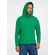 Худи оверсайз унисекс TOLLA, зеленое, размер M/L