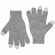 Перчатки сенсорные REAL TALK, серые, размер S/M