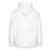Худи флисовое унисекс MANAKIN, белое, размер XS/S