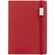 Ежедневник NEW FACTOR METAL, красный