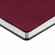 Ежедневник NEBRASKA FLEX, недатированный, бордовый с серебристым