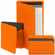 Чехол для карточек DUAL, оранжевый