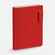 Ежедневник TACT, недатированный, красный