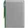 Ежедневник SPAIN SHALL на заказ, недатированный, серый с зеленым