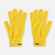Перчатки URBAN FLOW, желтые, размер S/M
