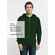 Толстовка на молнии с капюшоном SIVERGA 2.0, темно-зеленая, размер XS
