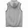 Жилет с капюшоном унисекс GOTLAND, серый, размер S