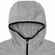 Жилет с капюшоном унисекс GOTLAND, серый, размер S