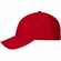 Бейсболка SPIKER, красная с белым