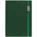 Ежедневник VIVIAN METAL, недатированный, зеленый