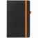Ежедневник TON, недатированный, черный с оранжевым