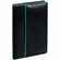 Ежедневник ALANIS, недатированный, черный с голубым