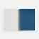 Блокнот на пружине NOVALIS, синий
