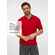 Рубашка поло унисекс UPSWING, красная, размер S