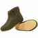 Домашние валенки WILD, зеленые (олива), размер 35