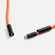 Кабель-ланьярд ENERGYFLEX POWER DELIVERY 60 Вт, оранжевый