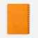 Ежедневник SPIRAL, недатированный, оранжевый