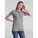 Рубашка поло женская PHOENIX WOMEN серый меланж, размер L