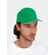 Бейсболка LONG BEACH, ярко-зеленая с белым