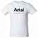 Футболка ARIAL обитания, белая, размер S