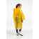 Дождевик-плащ детский BRIGHTWAY KIDS, желтый