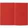 Ежедневник FLAT MINI, недатированный, красный