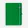 Ежедневник FAVOR METAL, недатированный, ярко-зеленый