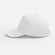 Бейсболка CLASSIC 2.0, белая с темно-синим кантом