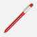 Ручка шариковая SWIPER, красная с белым