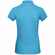 Рубашка поло женская INSPIRE бирюзовая, размер XS