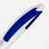 Ручка шариковая BENTO, белая с синим