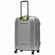 Чемодан LOGODUCK M, серебристый