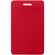 Чехол для пропуска с ретрактором DORSET, красный