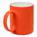 Кружка PROMO SOFT с покрытием софт-тач, оранжевая
