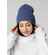 Шапка REAL RIB, синяя (черника)