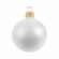 Елочный шар GALA MATT в коробке, 6 см, белый