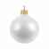 Елочный шар GALA MATT в коробке, 6 см, белый
